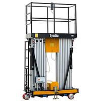 Plataforma Elevadora doble mástil vertical 10m-200kg (batería)