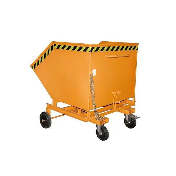 Camión Volquete, pintado, Amarillo naranja