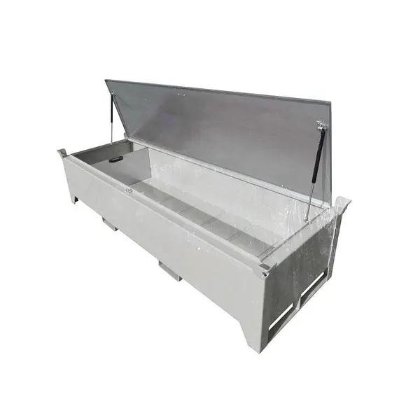 Box for fluorescent tubes hot galvanized