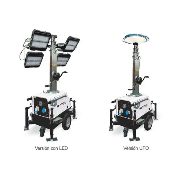 Mobile lighting tower