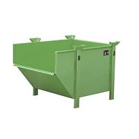 Batea for rubble, sand... painted green