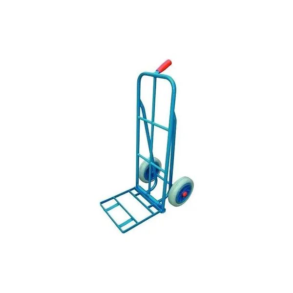 Pala plegable de carrito 350mm con marco de acero y ruedas neumáticas