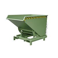 Heavy duty green Reseda flap with automatic and manual release