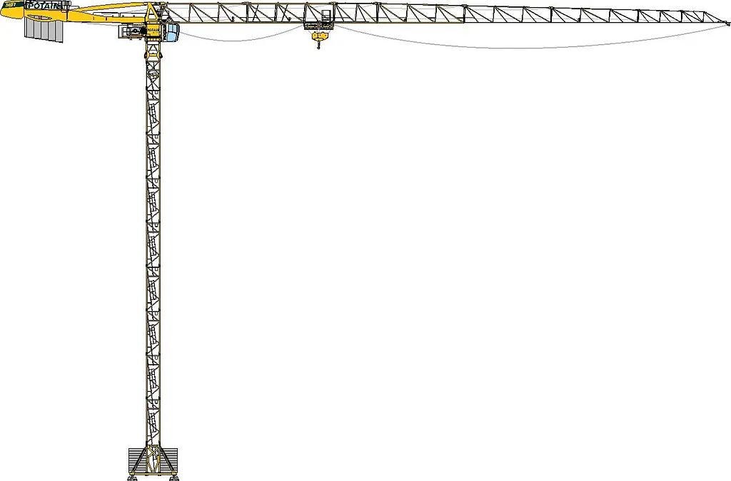 Potain MDT 249 J12 Top-Slewing Cranes