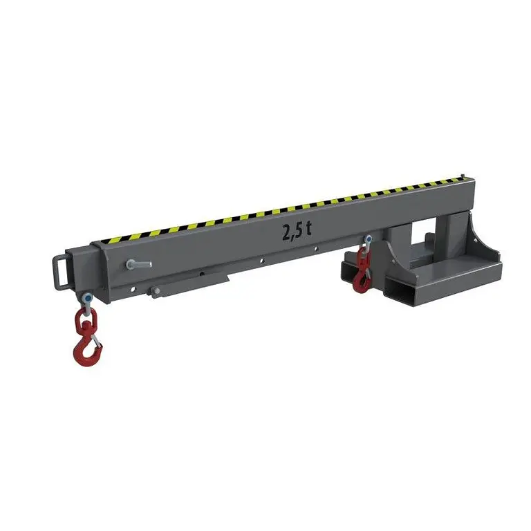Arms crane extensible, painted, gray mouse